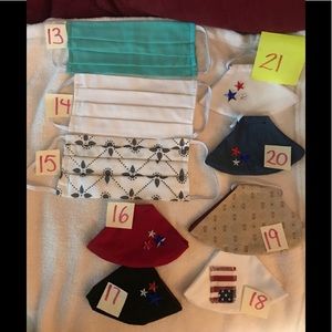 Brand new, reusable face masks. 3/$20